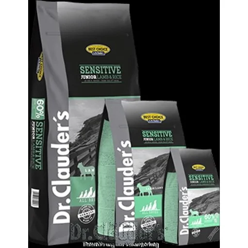 Dr. Clauder's Junior Sensitive met lam en rijst hondenvoer 12,5 kg