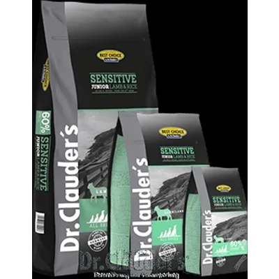 Dr. Clauder's Junior Sensitive met lam en rijst hondenvoer 12,5 kg