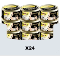 24x GimCat ShinyCat Filet Kip 70 gr