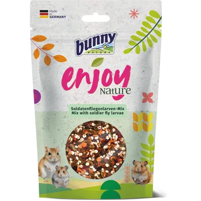 6x Bunny Nature Enjoy Nature Mix Soldier Fly Larvae 90 gr