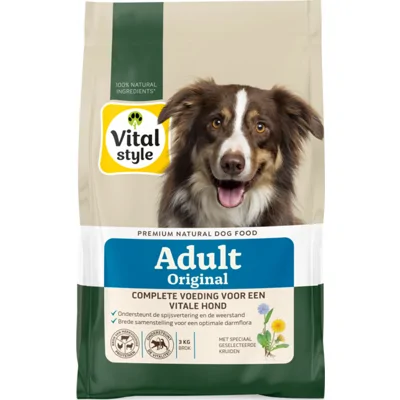 Vitalstyle Adult Original Hondenvoer 3 kg
