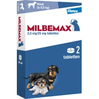 Milbemax - kleine hond - 50 tabletten
