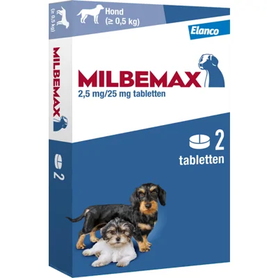 Milbemax -  kleine hond - 50 tabletten