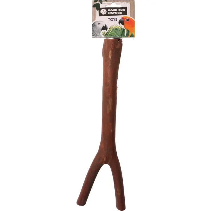 Back Zoo Nature Wooden Y-Perch - 40 cm - 1 stuk