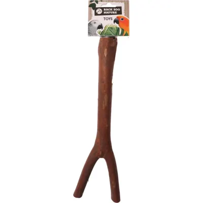 Back Zoo Nature Wooden Y-Perch - 40 cm - 1 stuk