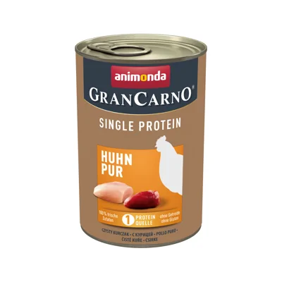 Animonda Grancarno Puur Kip - 6 x 400 g