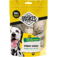 Voskes Hondensnack Rawhide Sticks Vis 3 stuks
