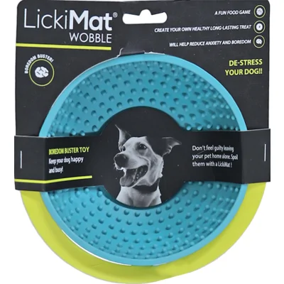 LickiMat Wobble - Turquoise - Ø 16,5 cm x H 8 cm