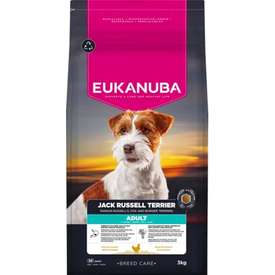 Eukanuba Jack Russell Terriër Adult hondenvoer 2 x 3 kg