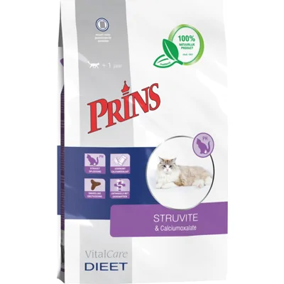 Prins VitalCare Dieet Struvite & Calciumoxalate 5 kg