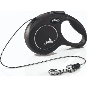 Flexi Classic Cord 3 meter Extra Small Zwart