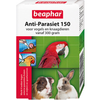 Beaphar Anti-Parasiet 150 voor vogels en knaagdieren vanaf 300 gram - 4 pip