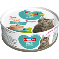 Smølke Soft Paté Vis kattenvoer 80 gram