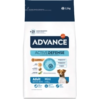 Advance Mini Adult met kip en rijst hondenvoer 2 x 7 kg