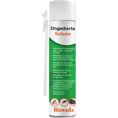 Purschuim Tegen Muizen En Ratten 750 Ml - Inclusief spuit - Tegen muizen en ratten - Snel resultaat