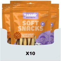 10x Braaaf Twisted Sandwich Hondensnack Kip - Vis 85 gr product name