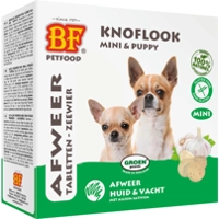 16x BF Petfood Hondensnoepjes Anti-Vlo Knoflook - Zeewier Mini 100 stuks