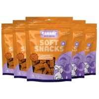 5x Braaaf Sticks Hondensnack Zalm - Pompoen - Selderij 85 gr