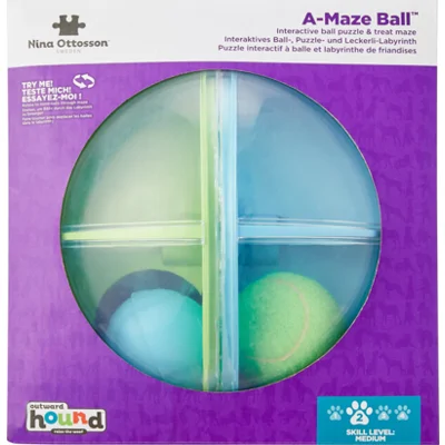 Outward Hound Nina Ottosson Dog a-Maze Ball Green