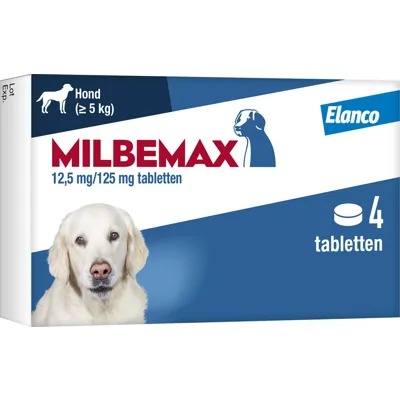 Milbemax - grote hond - 20 tabletten