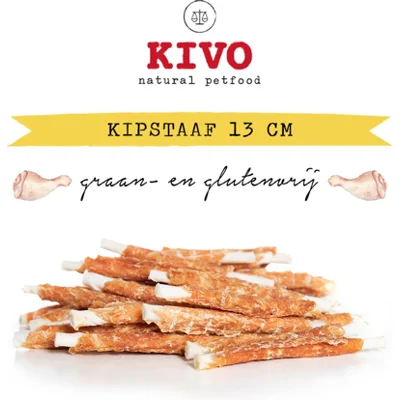 Kivo Kipstaaf - 13 cm