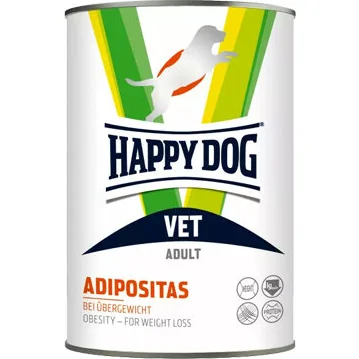 Happy Dog VET Adipositas - Natvoer - 6 x 400 g