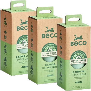 Beco Kattenbakzakken - L - 24 stuks