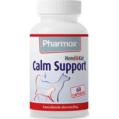 Pharmox Hond & Kat Calm Support - 60 capsules