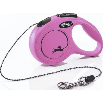 Flexi Classic Cord 3 meter Extra Small Roze
