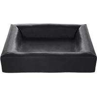 Bia bed kunstleer hoes hondenmand zwart bia-4 85x70x15 cm product name
