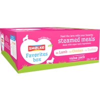 Smølke Vers Gestoomde Maaltijd Favørites Box hond 12 x 395 gram
