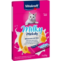 Vitakraft Milky Melody melkcrème met kaas kattensnack (7 x 10 g) 1 verpakking product name