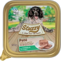 Stuzzy Paté met konijn hondenvoer 150 gr. 1 tray (22 x 150 g)