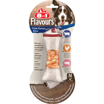 6x 8in1 Triple Flavour Bones M