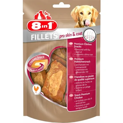 8x 8in1 Fillets Pro Skin&Coat Kip 80 gr