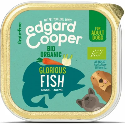 Edgard&Cooper Kuipje Vers Vlees Hondenvoer Bio Vis 100 gr