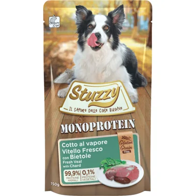 Stuzzy Hondenvoer Monoprotein Graanvrij Kalf - Snijbiet 150 gr