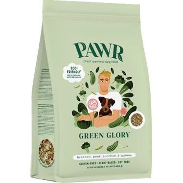 PAWR Green Glory Plantaardig Hondenvoer - 3x 750 gram