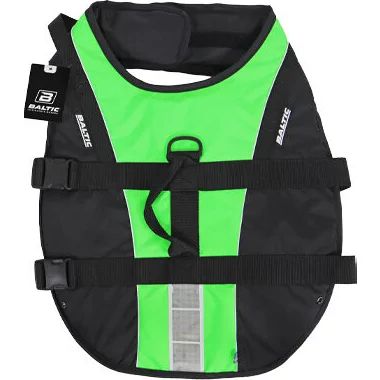 Baltic Hondenzwemvest Mascot Groen/Zwart XL