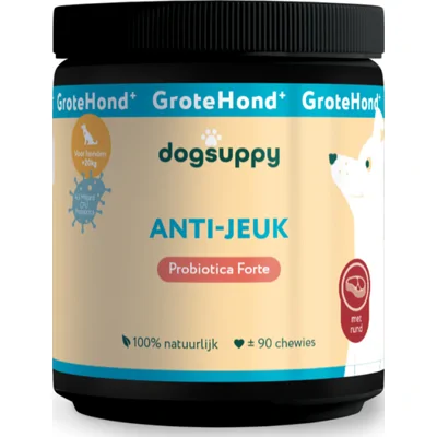 DogSuppy Grote Hond Anti Jeuk Rund 90 stuks