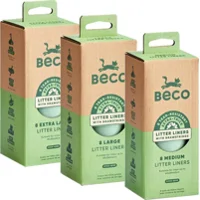 Beco Kattenbakzakken - M - 24 stuks