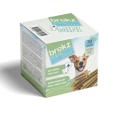 Brekz Dental Sticks - Mini hondensnack 2 verpakkingen