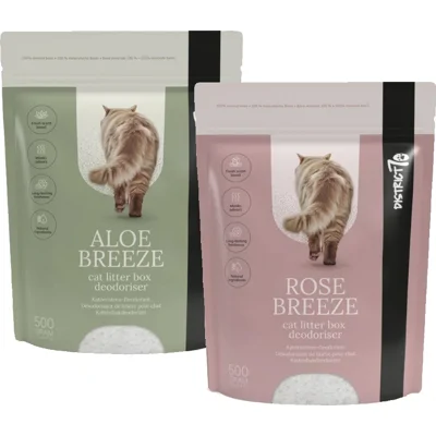 District 70 Kattenbak Deodoriser - Aloe Breeze - 500 g
