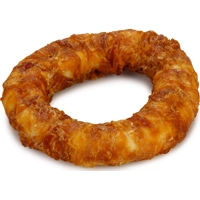 Beeztees Culinair Kauwring met Kip voordeelverpakking hondensnack 5 stuks 19 cm