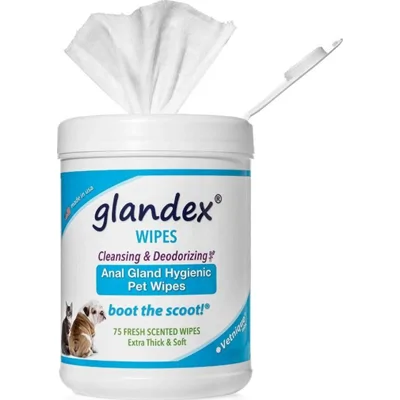 Glandex wipes 75st
