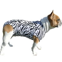 Medical Pet Shirt Hond Zebraprint S