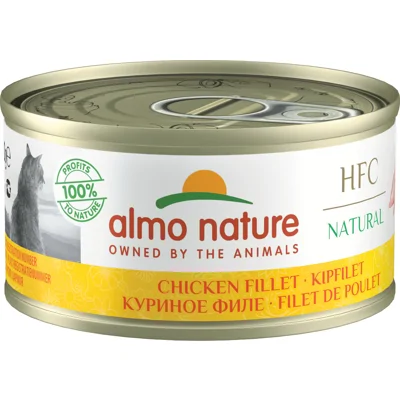 Almo Nature HFC Natural kipfilet natvoer kat (70 g) 12 x 70 g