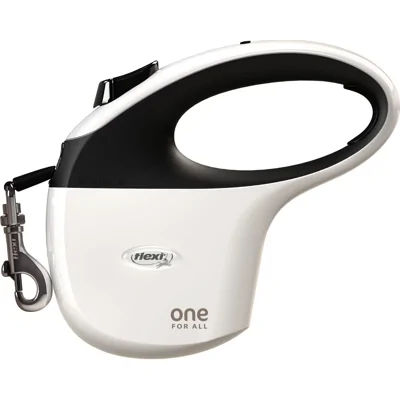 Flexi One for All Tape rollijn 5 meter Zwart/Wit