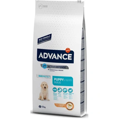 Advance Puppy Maxi met kip en rijst hondenvoer 12 kg