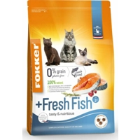 3x Fokker Fresh Fish Kattenvoer Verse Zalm 2,5 kg